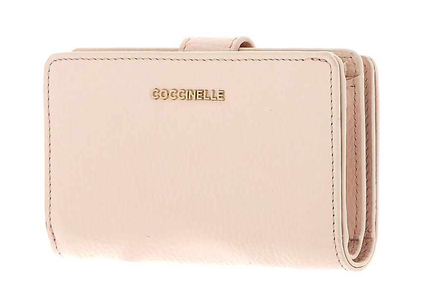COCCINELLE Geldbörse Metallic Soft, aus echtem günstig online kaufen