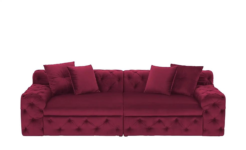 Big Sofa  Beja ¦ rot ¦ Maße (cm): B: 270 H: 74 T: 134.0 Polstermöbel > Sofa günstig online kaufen