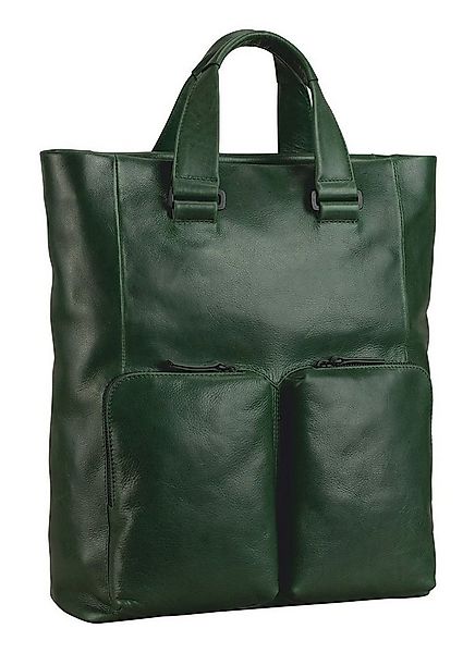 Leonhard Heyden Rucksack Tote Bag / Backpack, aus echtem Rindsleder günstig online kaufen