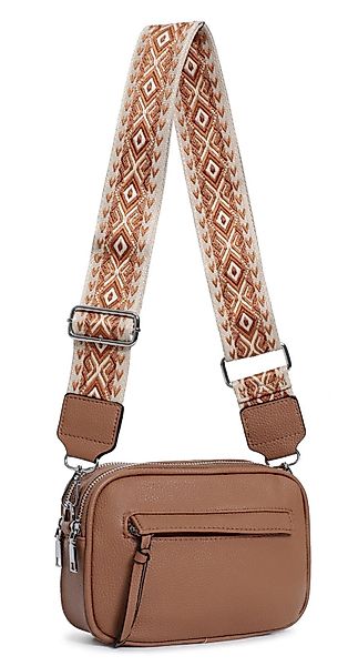 ITALYSHOP24 Schultertasche Damen Bodybag Umhängetasche Brusttasche günstig online kaufen