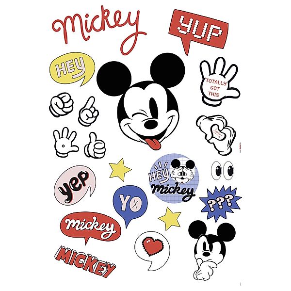 Komar Wandtattoo "Its a Mickey Thing - Größe 50 x 70 cm", selbstklebend, Wa günstig online kaufen