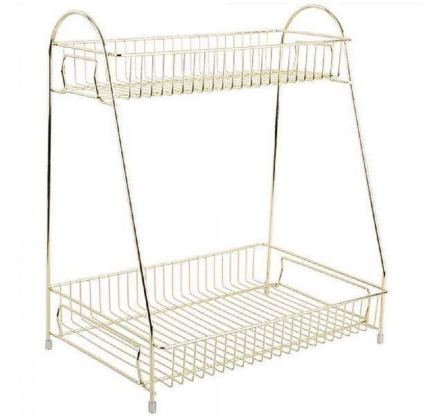 Present Time Regal Küchenregal Kitchen Rack Tidy Gold günstig online kaufen