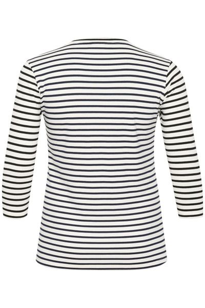 KAFFE Curve Langarmbluse Langarm-Shirt KClia Große günstig online kaufen