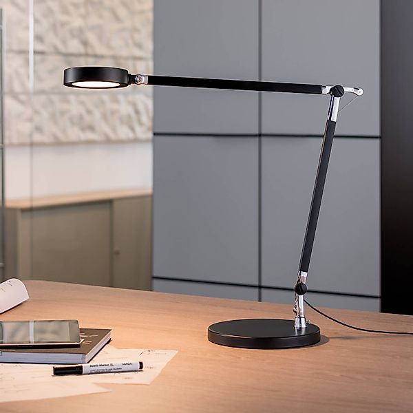 LED-Tischleuchte MAULgrace, schwarz, 37 cm, dim, CCT günstig online kaufen