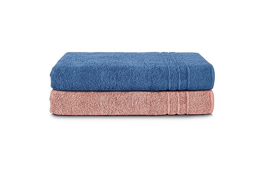 Komfortec Saunatuch Frotte aus 100% Baumwolle, Frottee (Packung, 2-St), 80x günstig online kaufen