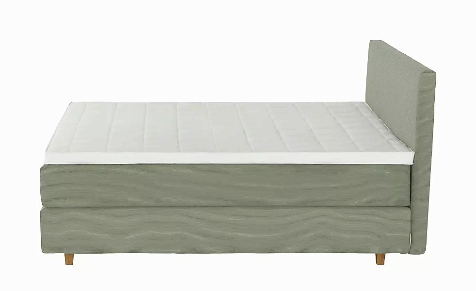 Jette Home Boxspringbett  Jette Flex ¦ grün ¦ Maße (cm): B: 145 H: 120,5 Be günstig online kaufen