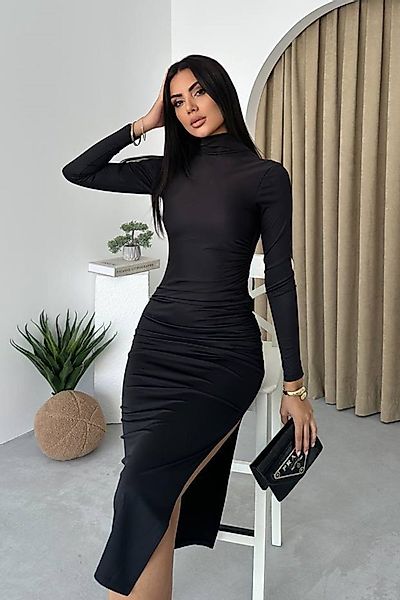 WOMAN VISION Maxikleid Damen Midi-Abendkleid aus günstig online kaufen