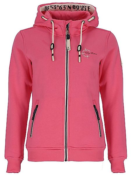 Dry Fashion Kapuzensweatjacke Damen Sweatjacke Juist günstig online kaufen