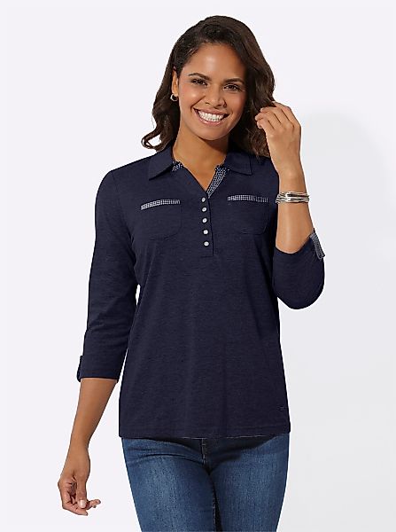 Casual Looks Poloshirt "Poloshirt" 1 Stk. tlg. günstig online kaufen