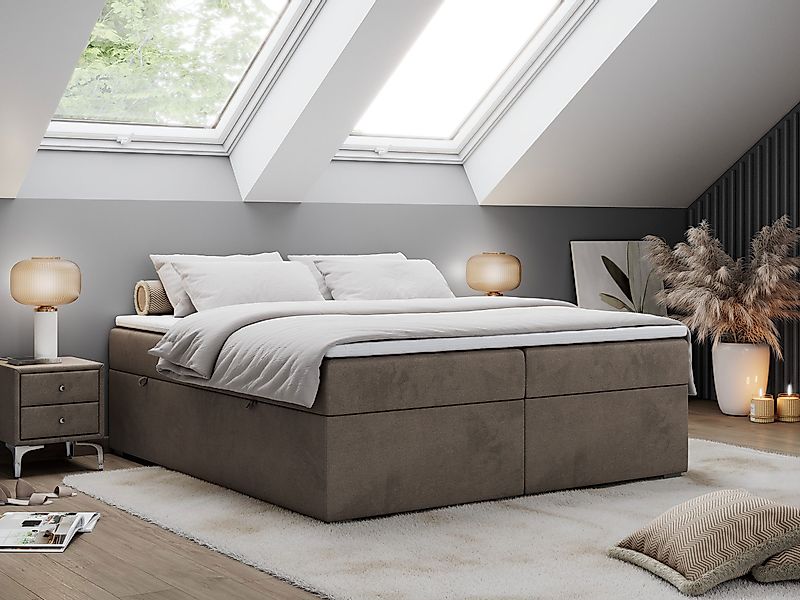 MKS MÖBEL Boxspringbett BESS (Set, Packung, günstig online kaufen
