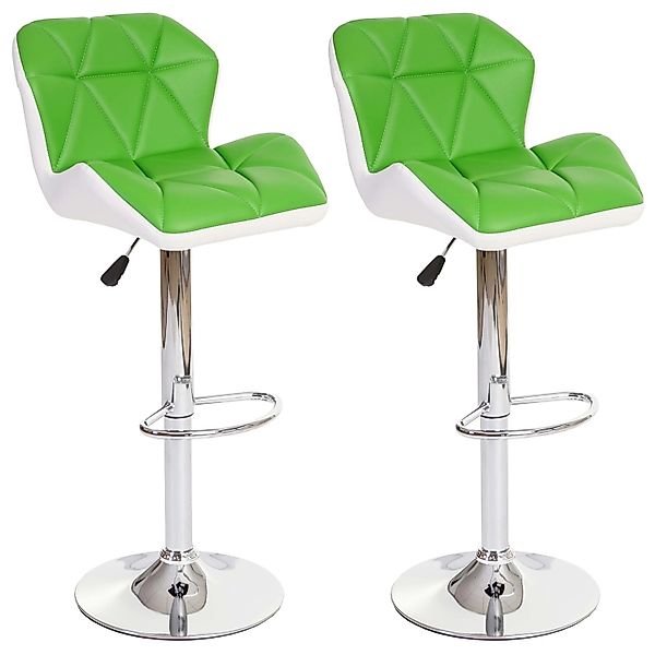 PROREGAL 2er-Set Barhocker Mit Lehne Sitzhöhe 62-83cm Höhenverstellbar Kuns günstig online kaufen