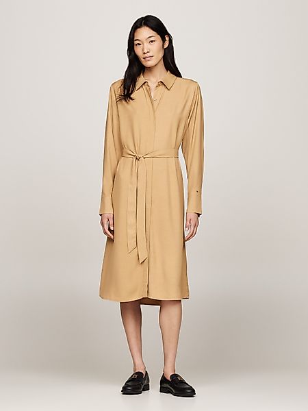 Tommy Hilfiger Hemdblusenkleid FLUID VISCOSE SHIRT günstig online kaufen