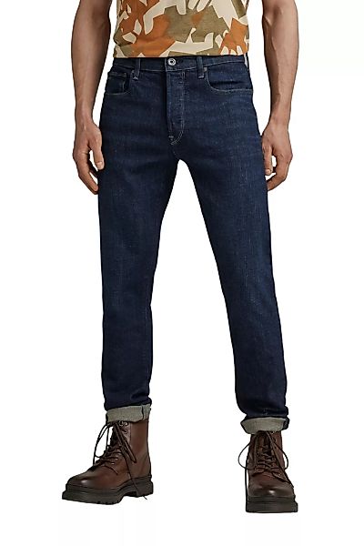 G-Star Herren Jeans 3301 Slim Fit - Blau - Worn In Deep Marine günstig online kaufen