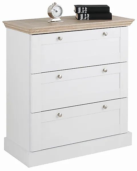 OTTO home Schubkastenkommode »Binz« mit schönen Metallgriffen, 3 Schubladen günstig online kaufen