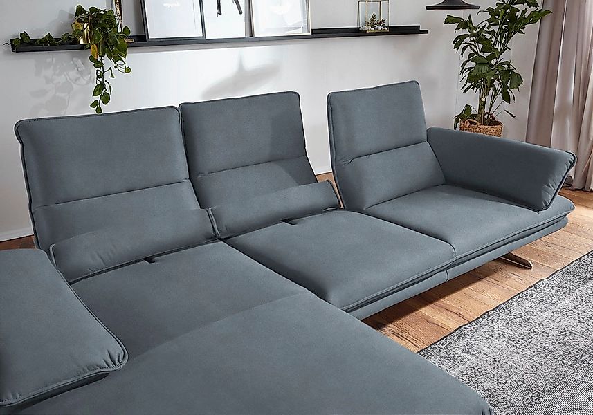 W.SCHILLIG Ecksofa »broadway, Designsofa mit tollem Sitzkomfort, L-Form«, S günstig online kaufen