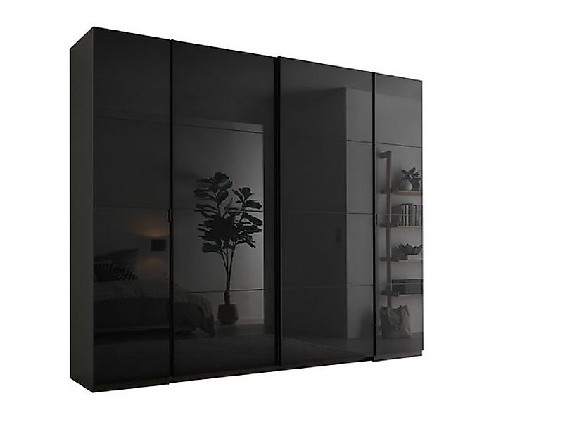 freiraum Dreh-/Schwebetürenschrank Mufo 10 Böden, 2 Stangen, Graphit / Grau günstig online kaufen