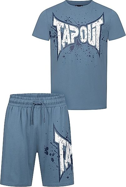TAPOUT Trainingsanzug Dunlab Herren T-Shirt & Shorts Set normale Passform günstig online kaufen