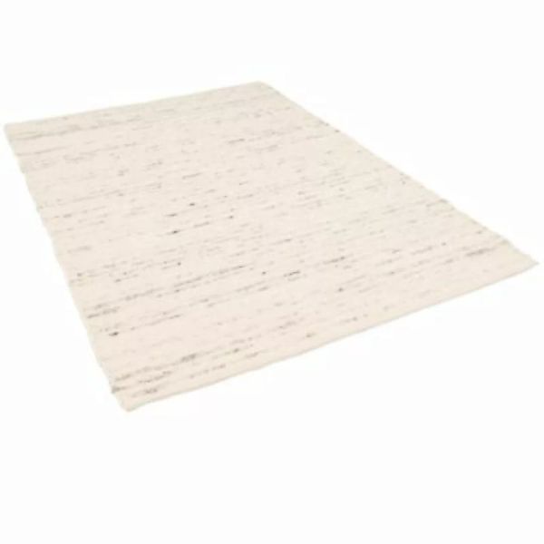 Pergamon Natur Teppich Wolle Alaska Meliert Teppiche grau Gr. 90 x 160 günstig online kaufen