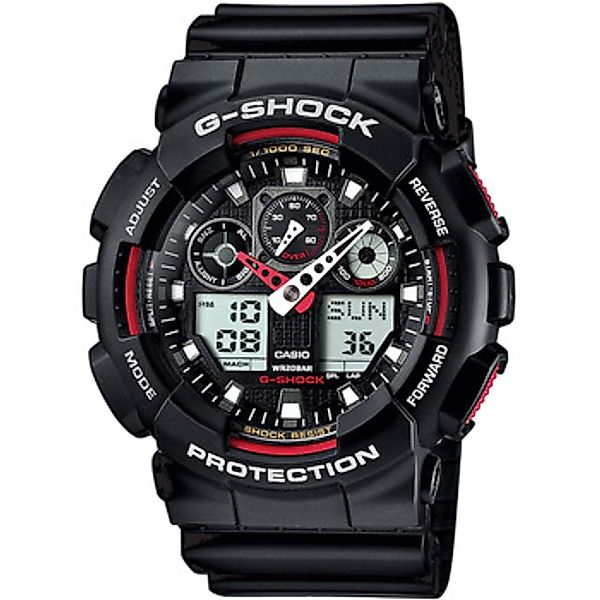 CASIO G-SHOCK Chronograph GA-100-1A4ER, Quarzuhr,Armbanduhr,Herrenuhr,digit günstig online kaufen