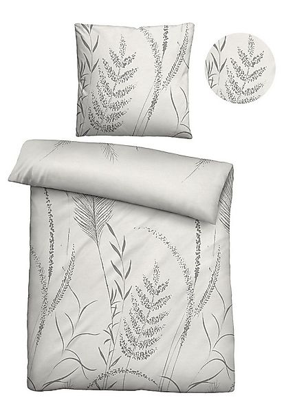 Biberna Bettwäsche 0840518, Flanell, 2 teilig, kuschelig warm, samtweich, M günstig online kaufen