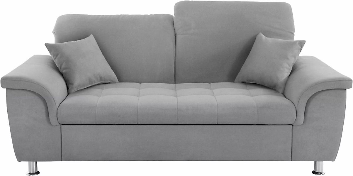 DOMO collection 2-Sitzer "Franzi, zeitlos & elegant, moderne Sitzheftung", günstig online kaufen