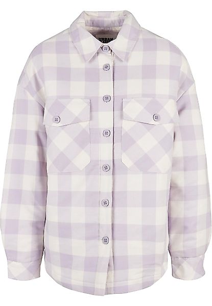 URBAN CLASSICS Allwetterjacke "Urban Classics Damen Ladies Flanell Padded O günstig online kaufen