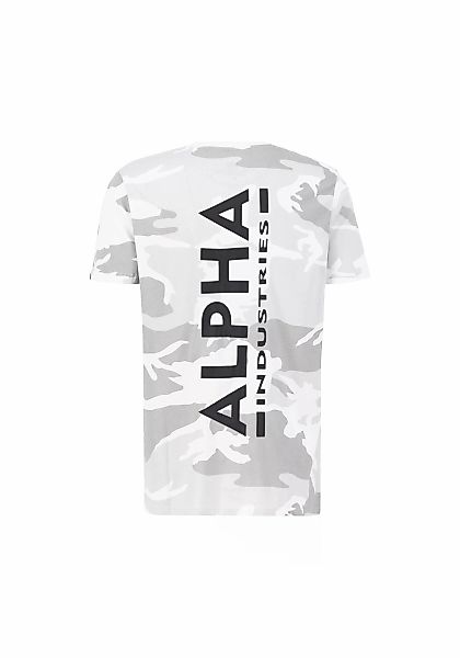 Alpha Industries T-Shirt "Alpha Industries Men - T-Shirts Backprint T Camo" günstig online kaufen