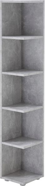 BEGA OFFICE Eckregal "Corner Light" mit 5 offenen Fächer, 24x25,7x141 cm günstig online kaufen