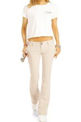 be styled Stoffhose Hüfthosen Damen Bootcut günstig online kaufen
