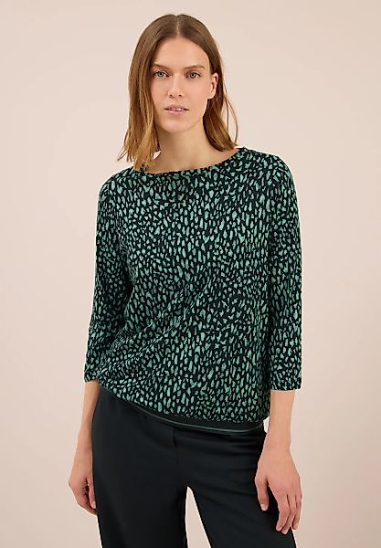 Cecil Langarmshirt, aus Baumwolle mit Stretchante günstig online kaufen