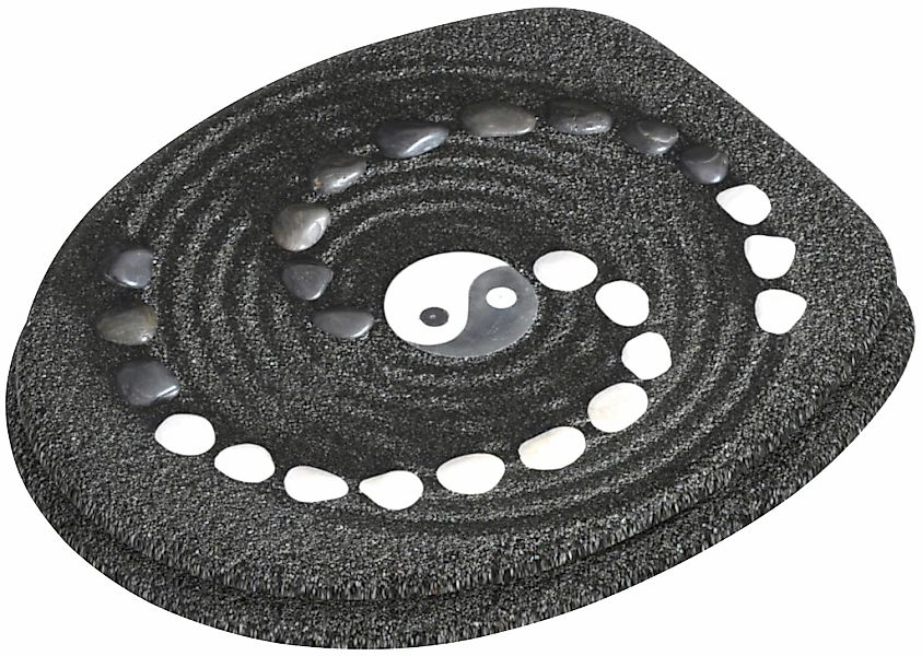 Sanilo WC-Sitz »Yin Yang«, mit Absenkautomatik, BxL: 37,7 x 42,0 - 47,0 cm günstig online kaufen