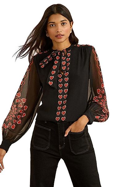 Love & Roses Langarmbluse Love & Roses Langärmelige Schluppenbluse (1-tlg) günstig online kaufen