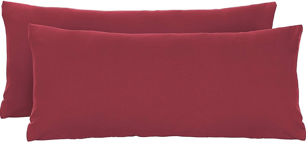 Biberna Kissenbezug Michi Feinjersey mit Reißverschluss, (2 Stück), verschi günstig online kaufen