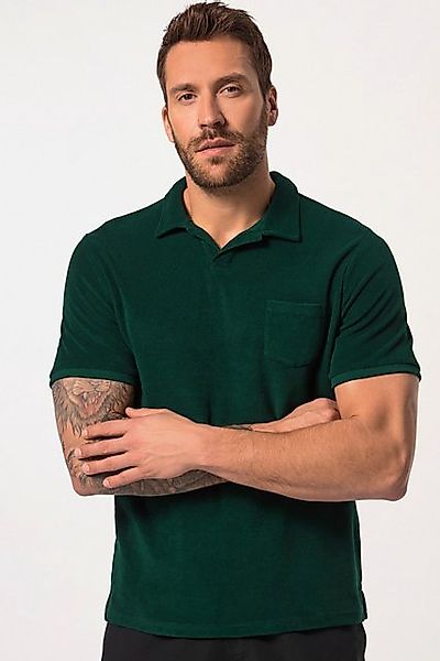 JP1880 Poloshirt Poloshirt Halbarm Frottee Cuba-Kragen günstig online kaufen