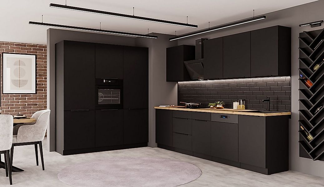 Küchen-Preisbombe Küchenzeile SIENA 280 + 180 cm Küchenblock Küche Einbaukü günstig online kaufen