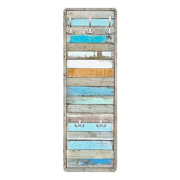 Bilderdepot24 Garderobenpaneel Design Holzoptik Bretteroptik Vintage günstig online kaufen