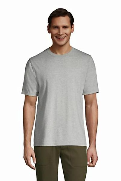 Super-T Kurzarm-Shirt, Classic Fit, Herren, Größe: S Normal, Grau, Jersey, günstig online kaufen
