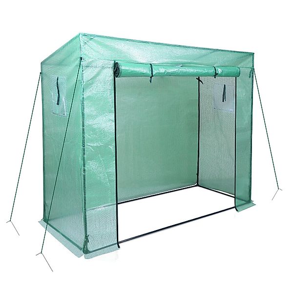 Clanmacy Gewächshaus Foliengewächshaus Tomatengewächshaus,200x80x170cm,140g günstig online kaufen