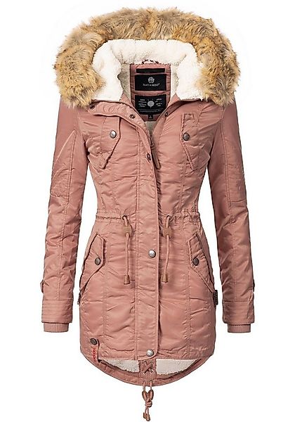 Navahoo Wintermantel La Viva hochwertiger Winterparka mit großem Kunstfell günstig online kaufen