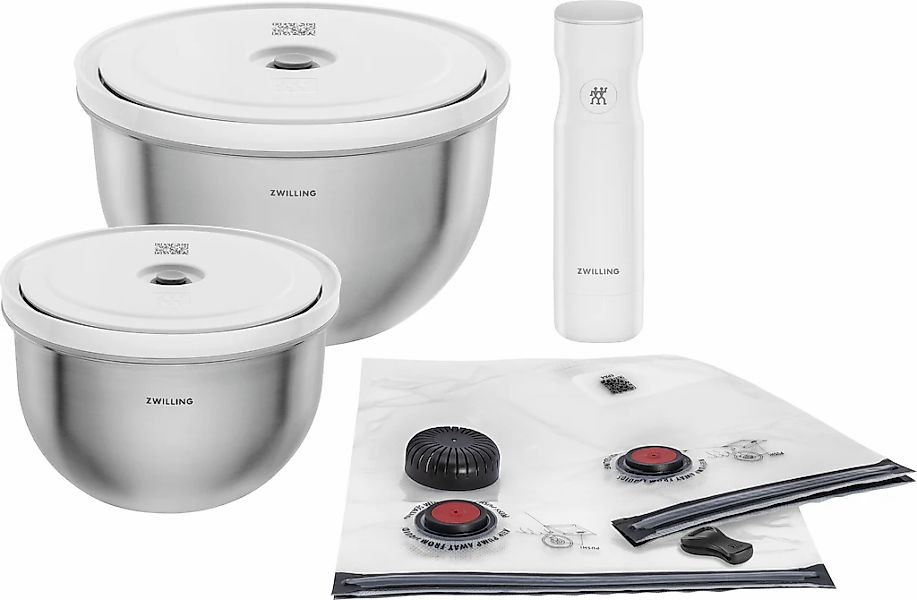 Zwilling Aufbewahrungssystem "Fresh & Save BOWLS" Set, 1 Pumpe, 1 Schüssel günstig online kaufen