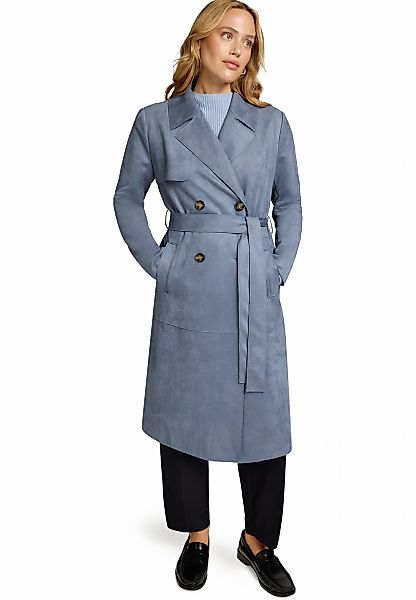 Zero Wintermantel "Damen in Lederoptik" günstig online kaufen