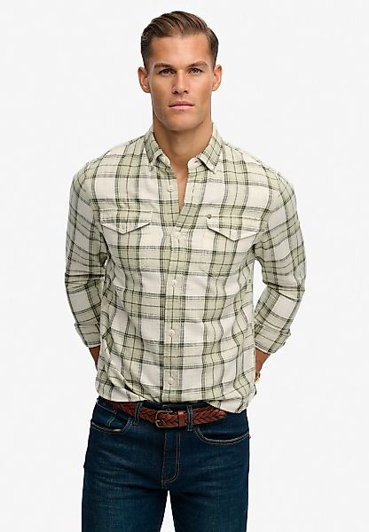 Superdry Langarmhemd "MERCHANT LITE CHECK SHIRT" günstig online kaufen