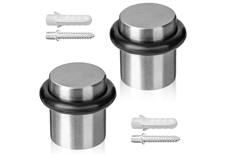 ECENCE Bodentürstopper Türstopper Boden zum Schrauben 2x Türaufhalter günstig online kaufen