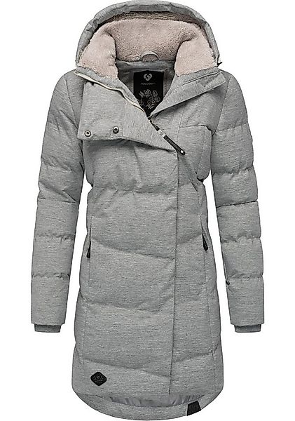 Ragwear Wintermantel Pavla stylischer Winterparka mit Teddyfutter und Kapuz günstig online kaufen