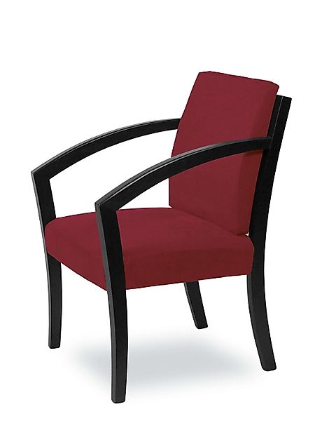 Home affaire Esszimmerstuhl "G98 George Armlehnstuhl, Sessel, in 3 Gestellf günstig online kaufen