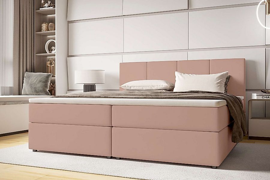 99rooms Boxspringbett Alvaro (Schlafzimmerbett, Bett), 140/160/180x200, mit günstig online kaufen