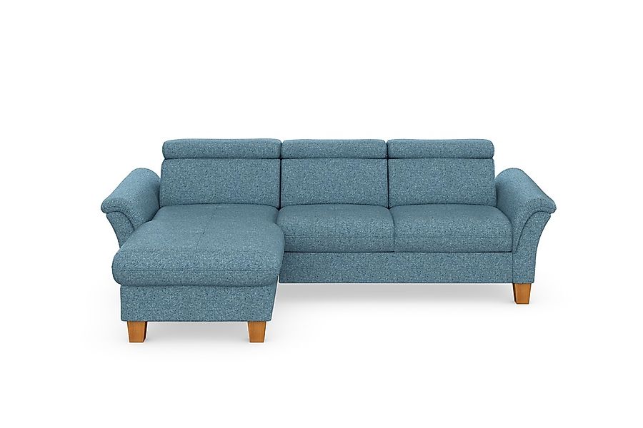 Home affaire Ecksofa "Lindgren L-Form" wahlweise mit Bett mit klappbaren Ro günstig online kaufen