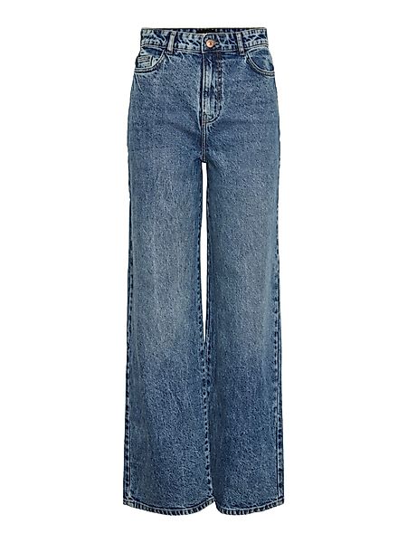 pieces Weite Jeans Selma (1-tlg) Plain/ohne günstig online kaufen