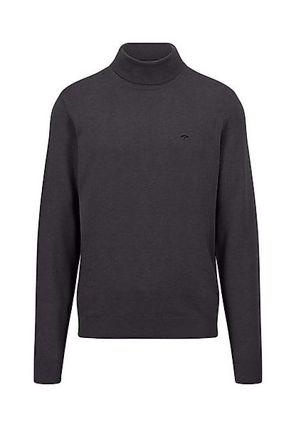 FYNCH-HATTON Rollkragenpullover mit Logostickerei auf der Brust günstig online kaufen