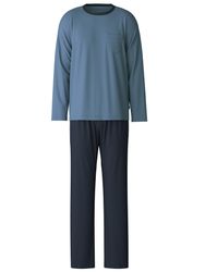 CALIDA Schlafanzug "Relax Essentials" 2 Stk. tlg., mit aufgesetzter Brustta günstig online kaufen